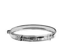 хомут феррум обжимной для растяжки нерж.(430/0,5 мм), ф110*