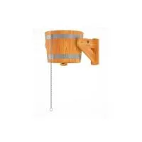 обливное устройство, 16л, лиственница с пластиковой вставкой, 212f, банный эксперт