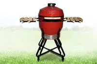 гриль start grill pro red керамический диаметр чаши 56см с окошком, с чехлом