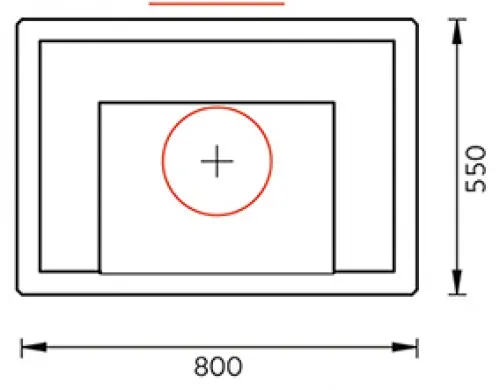 печь-камин tulikivi raita s grafia 2100 мм 