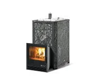 печь для бани изистим ялта 35 premium модерн черный (2025) с ктк