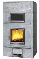 печь-камин tulikivi tlu2000/50 classic с духовкой (нижнее)