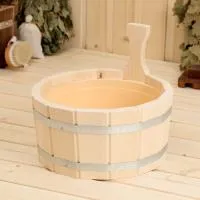 шайка одноручная 4л с пластмассовой вставкой, добропаровъ