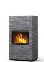 печь-камин tulikivi henka grafia 1390 мм