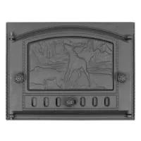 дверца чугунная каминная дк-2б природа 435*320*92 мм рубцовск