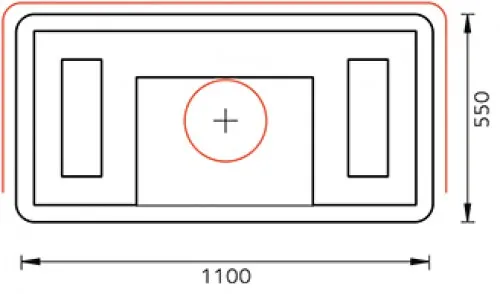 печь-камин tulikivi salvo classic 2145 мм 