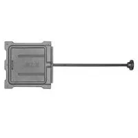 задвижка чугунная печная зв-1а 494*184*33 мм рубцовск