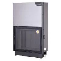 топка каминная вега 1000 мpb черный шамот подовое горение патрубок ф250 экокамин 