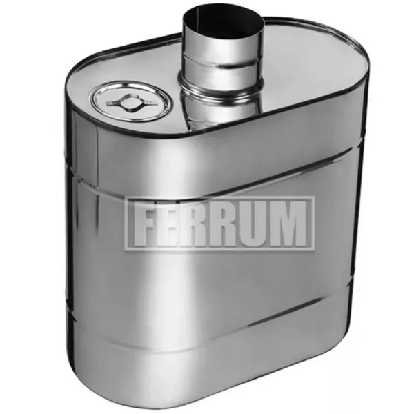 бак феррум таймыр 50 л нержавеющий (aisi 201/1,0 мм) эллипс на трубе