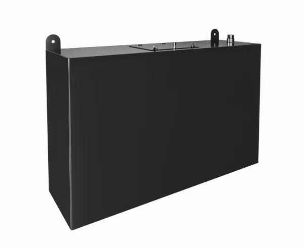 бак изистим выносной 100 л нержавеющий (aisi 430/2 мм) для т/о (чёрный)